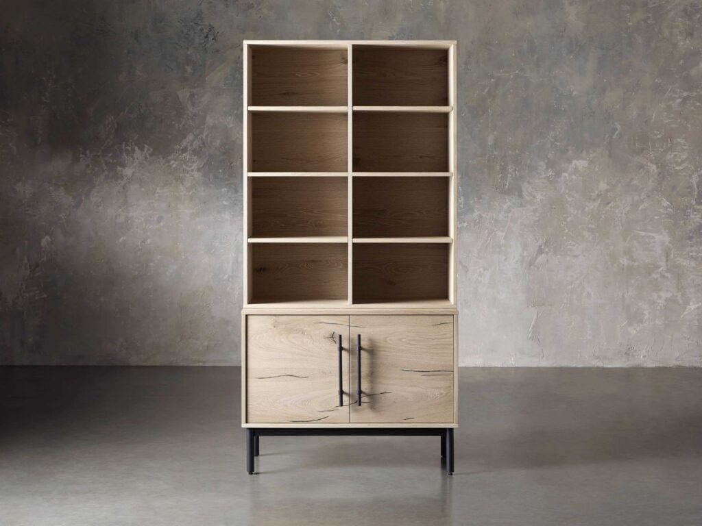 Bookcase with Cabinet Base - Image 7
