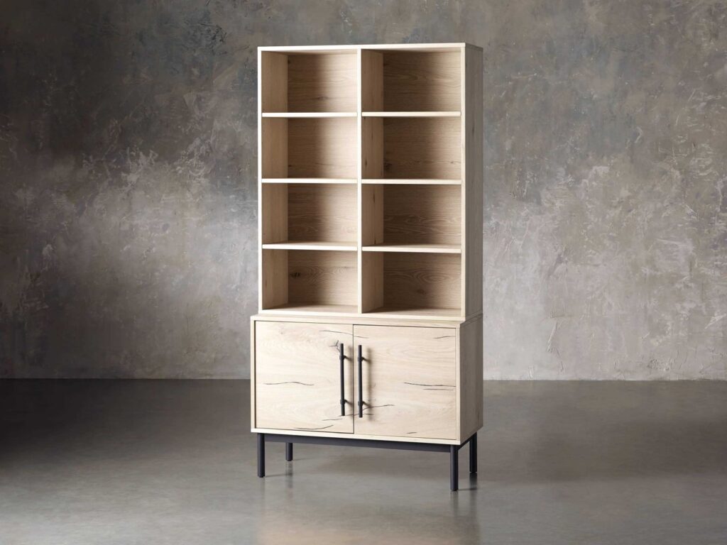Bookcase with Cabinet Base - Image 8