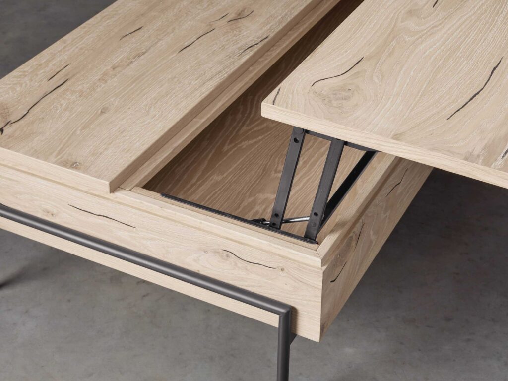 Storage Coffee Table Open - Image 7