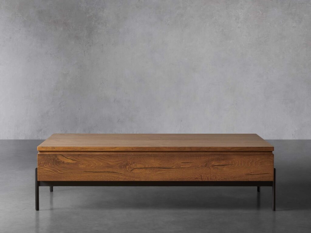 Storage Coffee Table Open - Image 10