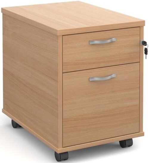 Pedestal 2 Drawer Mobile