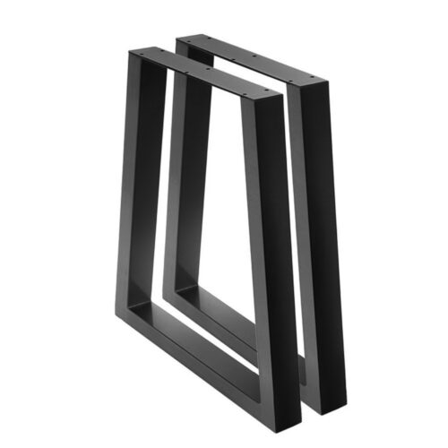 Trapezoid Table Legs Steel Set
