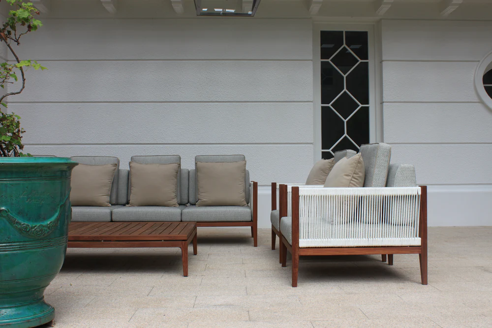 Weave Three Seat Sofa Chair