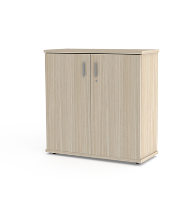 Bookcase 2 Tier with Doors