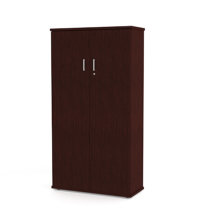 Bookcase 4 Tier with Doors - Image 3