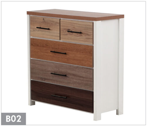 Bastille 3+2 Chest Of Drawers